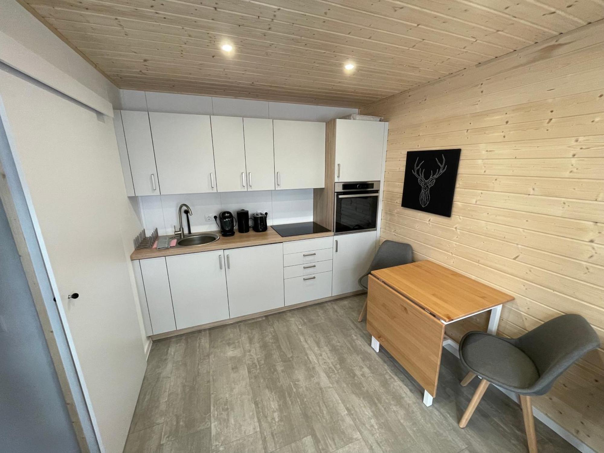 Tinyhaus #4 Huelben - Ortsrand - Kostenlose Parkplaetze Hulben Exteriér fotografie