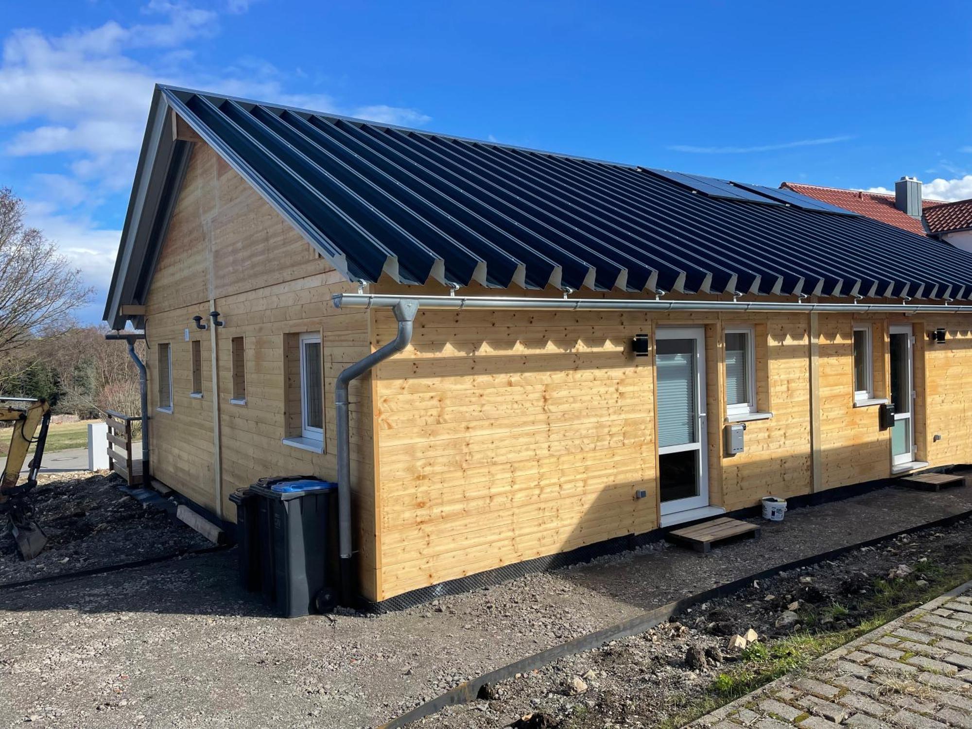 Tinyhaus #4 Huelben - Ortsrand - Kostenlose Parkplaetze Hulben Exteriér fotografie
